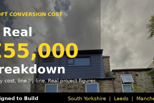 Loft conversion cost guide, a real £55,000 breakdown by Designed to Build